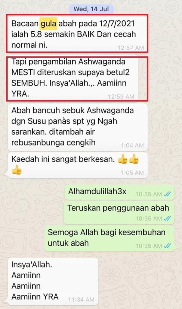 Ashwagandha Ubat Kencing Manis, Darah Tinggi, Kolestrol Dan Sakit Jantung